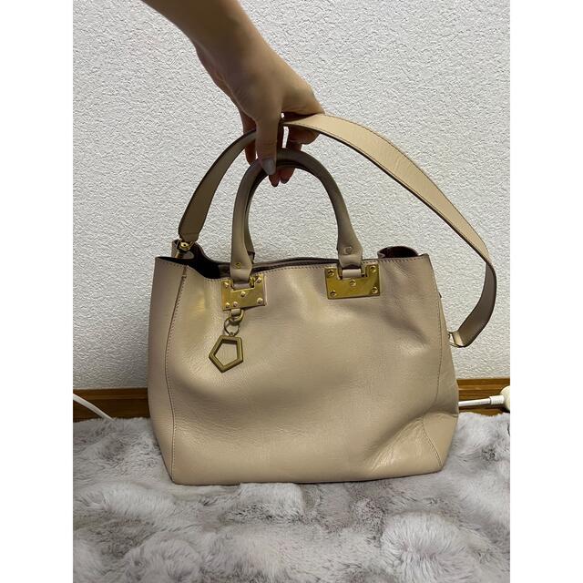 Sophie Hulme 2way ハンドバッグ　ショルダーバッグ　レザー