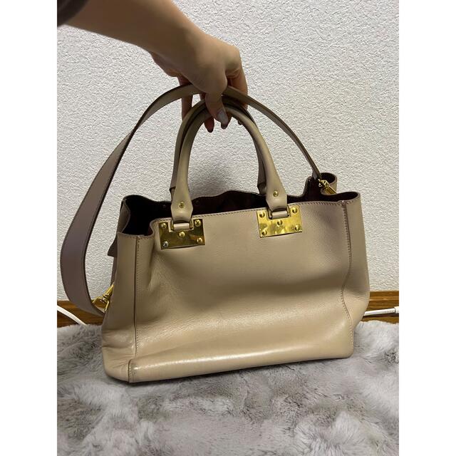 SOPHIE HULME(ソフィーヒュルム)の大人気‼︎ソフィーヒュルム レザー2wayショルダーバッグ レディースのバッグ(ショルダーバッグ)の商品写真