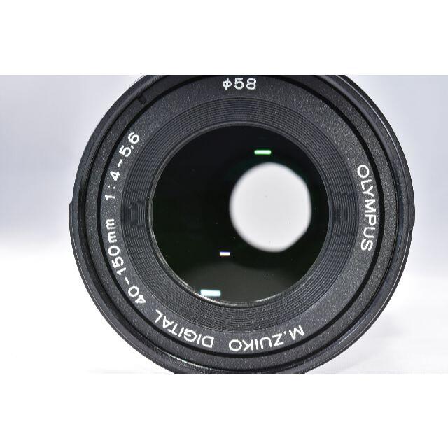OLYMPUS(オリンパス)のM.ZUIKO DIGITAL ED 40-150mm F4.0-5.6  スマホ/家電/カメラのカメラ(レンズ(ズーム))の商品写真
