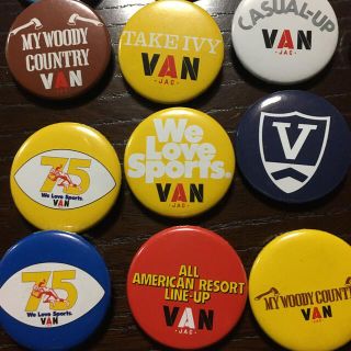 VAN JACKET 缶バッジ 33個セット