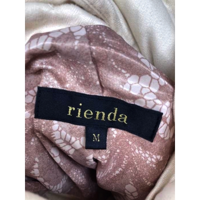 rienda(リエンダ)のrienda（リエンダ） ウエストマークダウンコート レディース アウター レディースのジャケット/アウター(ダウンコート)の商品写真