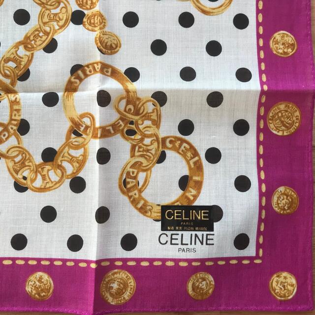 celine(セリーヌ)の【♡コリラックマ♡様専用】CELINE セリーヌ ハンカチ 3枚 レディースのファッション小物(ハンカチ)の商品写真