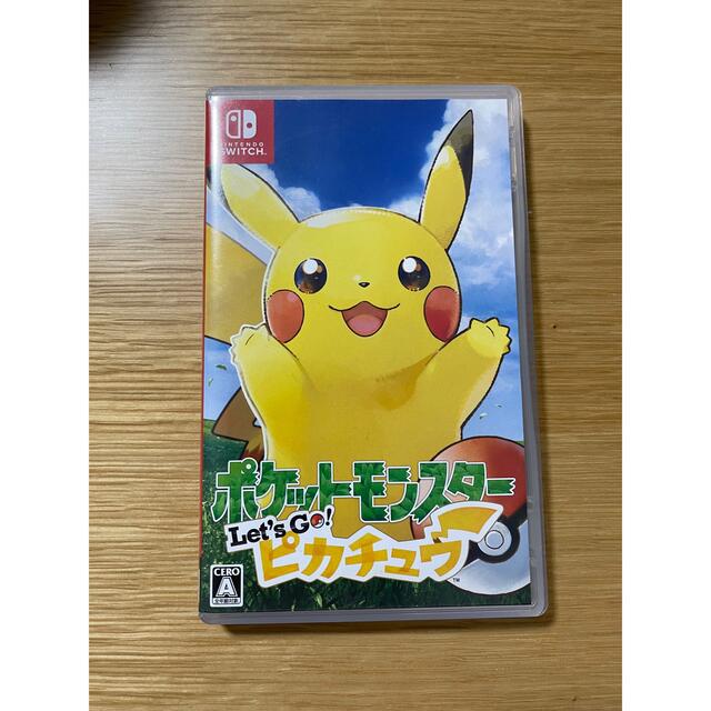 任天堂(ニンテンドウ)のポケットモンスター Let’s Go！ ピカチュウ Switch エンタメ/ホビーのゲームソフト/ゲーム機本体(家庭用ゲームソフト)の商品写真