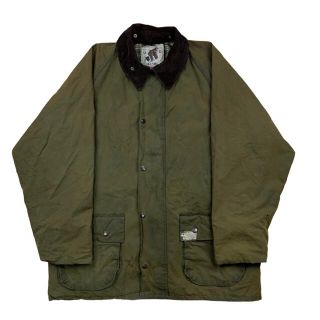 バーブァー(Barbour)の90s オイルドジャケット 襟コーデュロイ ビデイル オイルクロス(ブルゾン)