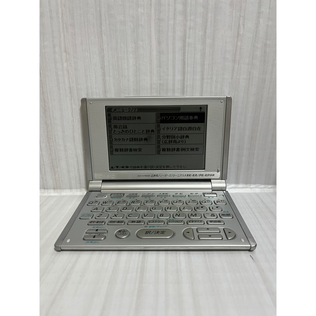 イタリア語モデル▽電子辞書 伊和辞典 和伊辞典 XD-H7400▽B27
