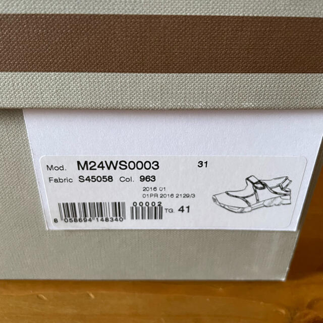 Marni(マルニ)のMARNI マルニ スニーカー ネオプレン ベルクロ サイズ41 メンズの靴/シューズ(スニーカー)の商品写真