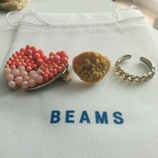 ビームス(BEAMS)の☆たわ様専用☆値下げ☆BEAMSほかセレクト☆アクセサリー3点(リング(指輪))