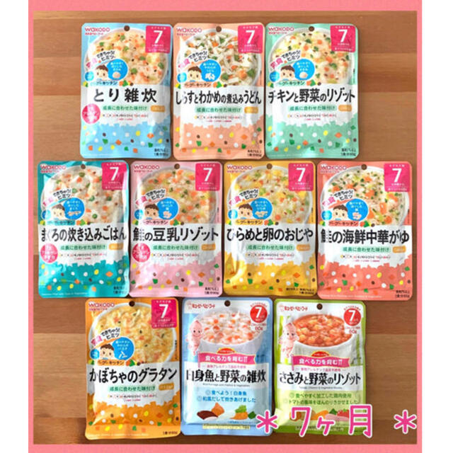 46☆ 離乳食 ４１食セット 全て違う味【 9ヶ月 】ベビーフード パウチ