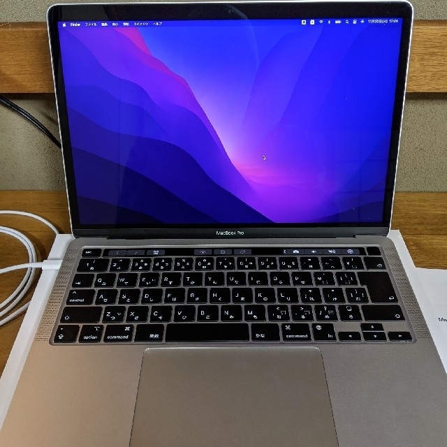 Mac (Apple)(マック)のMacBook Pro 13㌅ M1 メモリ16GB Applecare+ スマホ/家電/カメラのPC/タブレット(ノートPC)の商品写真