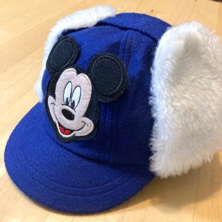 ディズニー(Disney)の冬用キャップ　ミッキー　48cm(帽子)