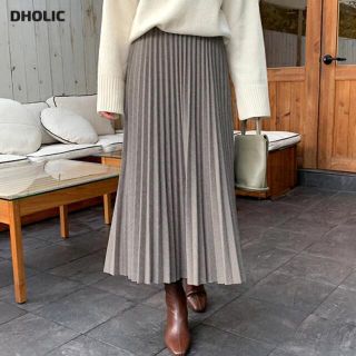 ディーホリック(dholic)のDHOLIC プリーツロングスカート(ロングスカート)