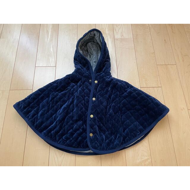 Ralph Lauren(ラルフローレン)のRalph Lauren ベビー キルティングポンチョ 9M キッズ/ベビー/マタニティのベビー服(~85cm)(ジャケット/コート)の商品写真