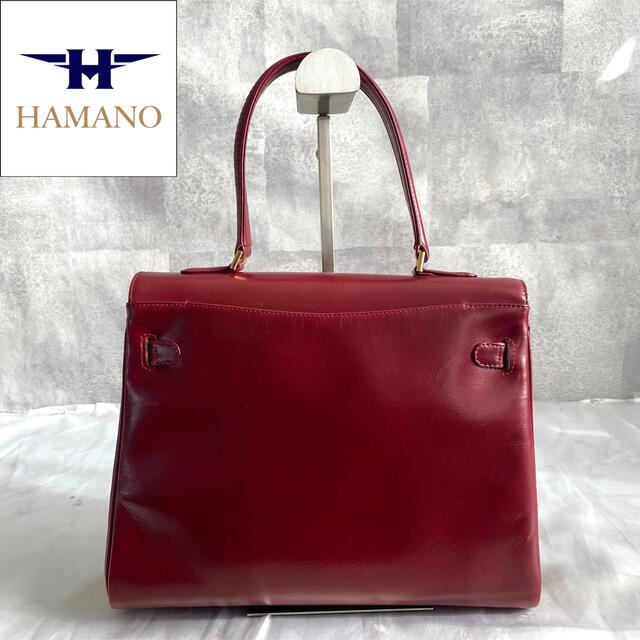 【美品✨】HAMANO 濱野 ハンドバッグ レザー フォーマル 高級バッグ 皇室フォーマルバッグ販売中rico