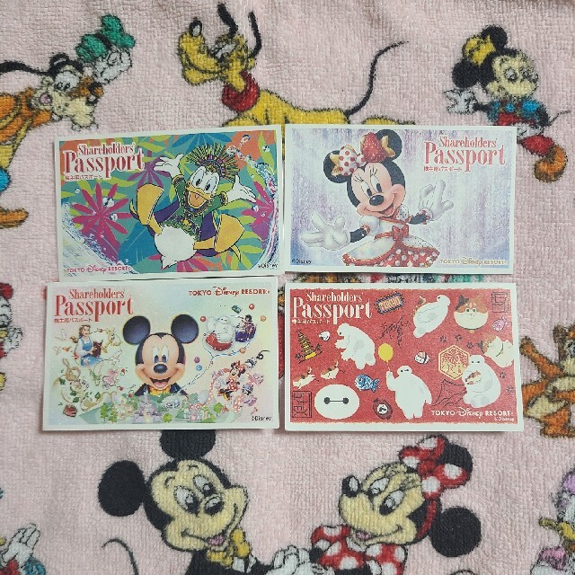 Disney(ディズニー)のディズニー　使用済みパスポート エンタメ/ホビーのコレクション(その他)の商品写真