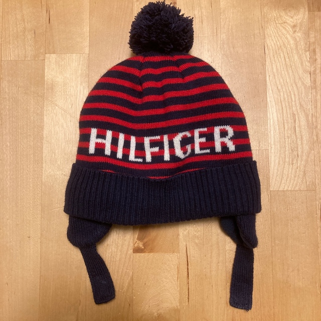 TOMMY HILFIGER(トミーヒルフィガー)の＊ザルで水きり様専用＊【🉐格安出品中】TOMMY HILFIGER ニット帽 キッズ/ベビー/マタニティのこども用ファッション小物(帽子)の商品写真