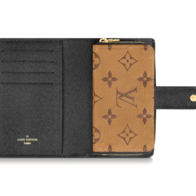 LOUIS VUITTON(ルイヴィトン)のルイ・ヴィトン M69432 二つ折り財布 ブラウン  LOUIS VUITTO レディースのファッション小物(財布)の商品写真