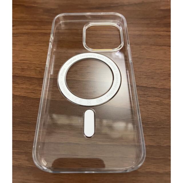 Apple(アップル)のMagSafe対応iPhone 13 Proクリアケース　純正 スマホ/家電/カメラのスマホアクセサリー(iPhoneケース)の商品写真