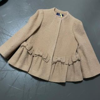 エムズグレイシー(M'S GRACY)の【美品】エムズグレイシー　L(ノーカラージャケット)