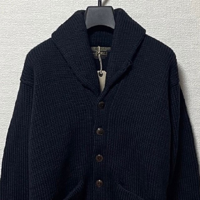 PHIGVEL(フィグベル)のphigvel ウールセーター ウール100% wool sweater　タグ付 メンズのトップス(ニット/セーター)の商品写真