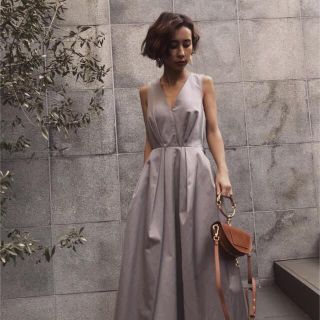 アメリヴィンテージ(Ameri VINTAGE)のAmeri VINTAGE／LADY TUCK DRESS(ロングドレス)