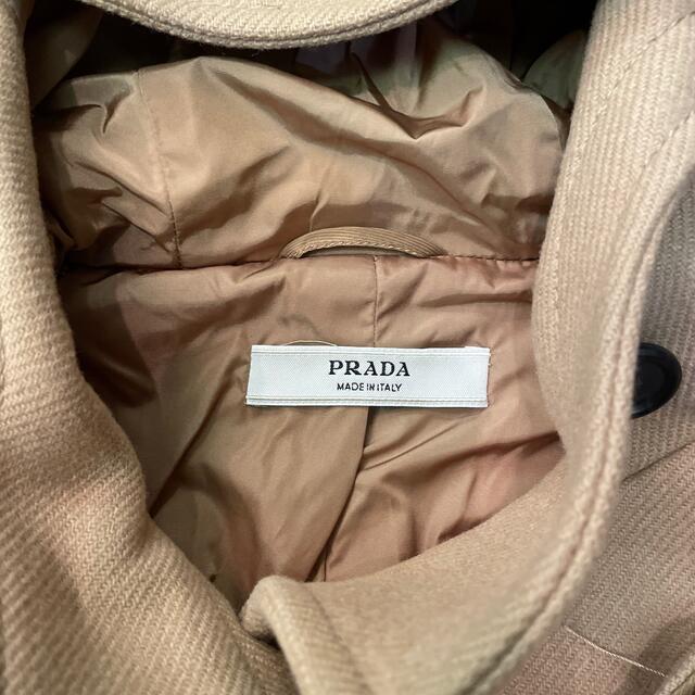 PRADA プラダ ショートダッフルコート 40 【着後レビューで 送料無料