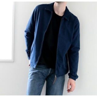 ドゥニーム(DENIME)のカットデニムリブスウィングトップ(ブルゾン)