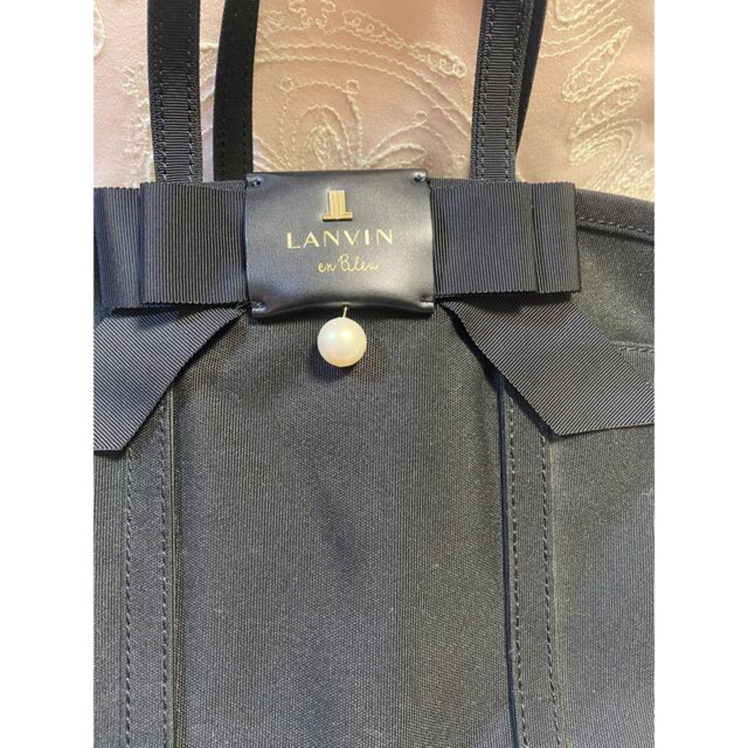 LANVIN en Bleu(ランバンオンブルー)のランバンオンブルー　LANVIN on Blue トートバッグ レディースのバッグ(トートバッグ)の商品写真