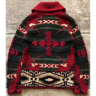 圧巻のネイティブ柄 RRL ダブルアールエル ラルフローレン ニット