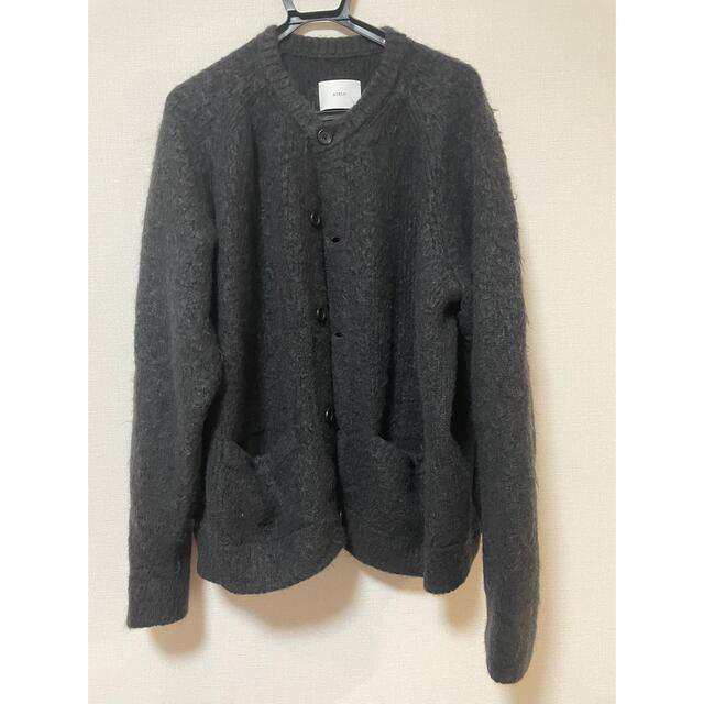 stein 21aw KID MOHAIR CARDIGAN  メンズのトップス(カーディガン)の商品写真