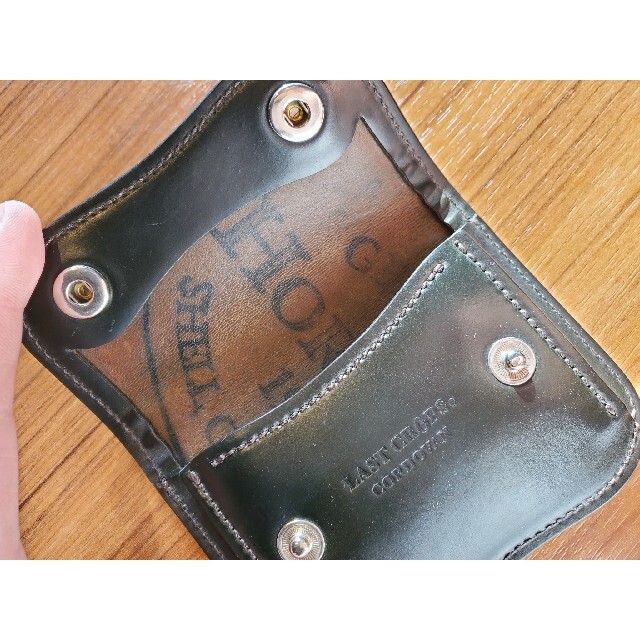 ラストクロップス LASTCROPSスタンプ有タング シェルコードバン