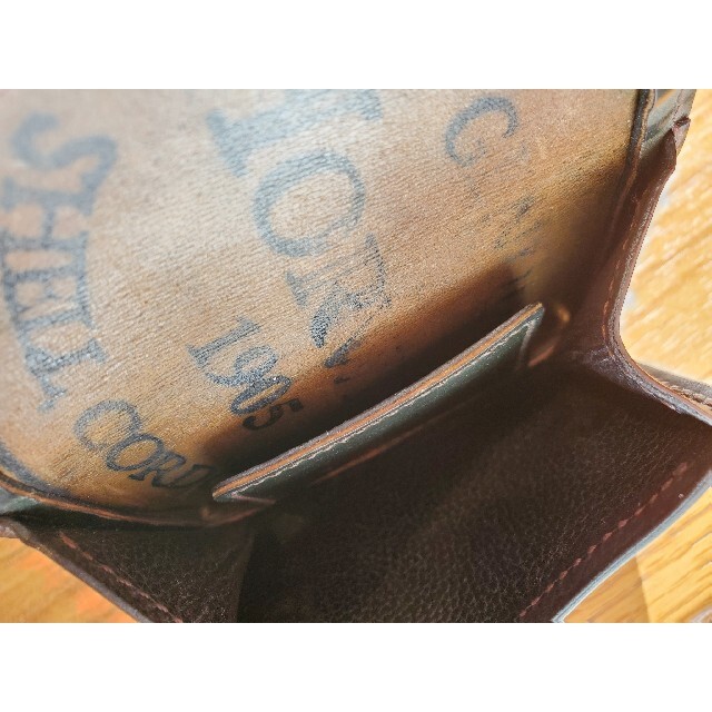 ラストクロップス LASTCROPSスタンプ有タング シェルコードバン