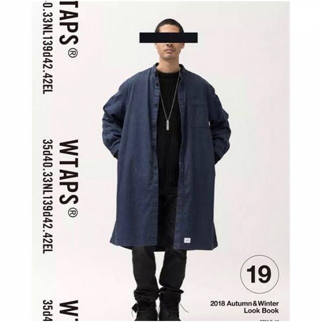 W)taps - WTAPS 18aw DOC デニム ロング コート ジャケットの通販 by