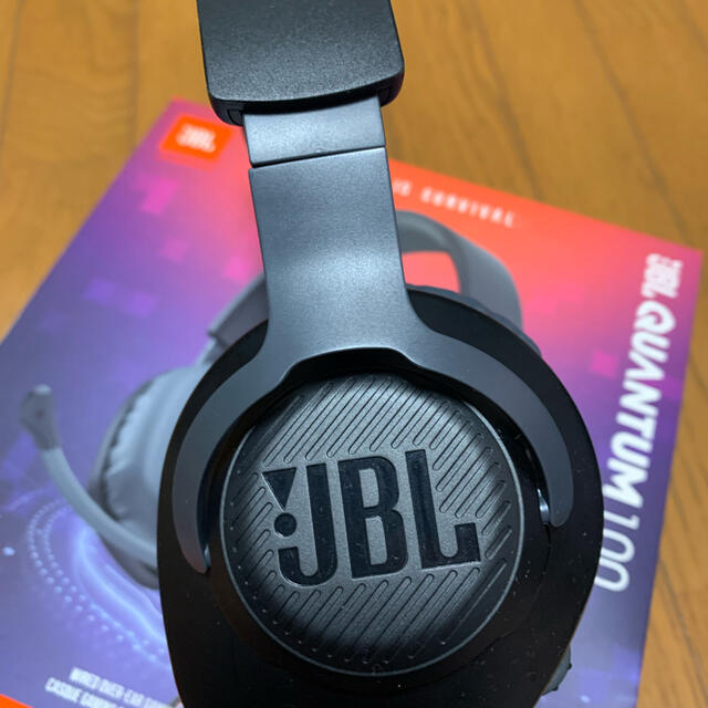 JBL QUANTUM 100 BLACK 中古 - ヘッドフォン