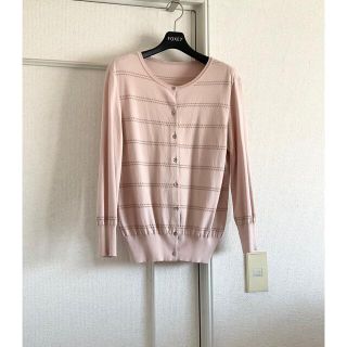 フォクシー(FOXEY)のFOXY フォクシー◆カーディガン　ニット◆40、M、9号 (カーディガン)