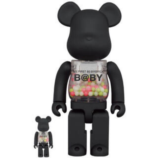 MEDICOM TOY(メディコムトイ)のMY FIRST BE@RBRICK B@BY MATT 100% & 400% エンタメ/ホビーのおもちゃ/ぬいぐるみ(キャラクターグッズ)の商品写真