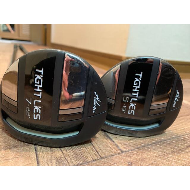 Adams golf 5w 7w 2本セット　（純正カーボンS）