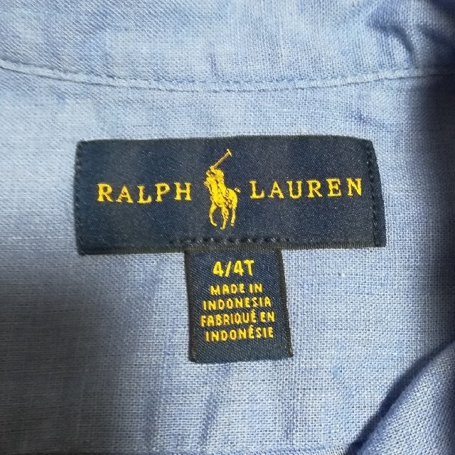 Ralph Lauren(ラルフローレン)のラルフローレン 4T(110) 上下 キッズ/ベビー/マタニティのキッズ服男の子用(90cm~)(ブラウス)の商品写真