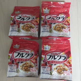 カルビー(カルビー)のフルグラ　750g　４袋(米/穀物)