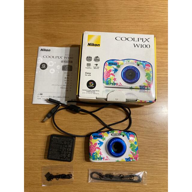 Nikon(ニコン)のNicon COOLPIX W100 MARIN スマホ/家電/カメラのカメラ(コンパクトデジタルカメラ)の商品写真