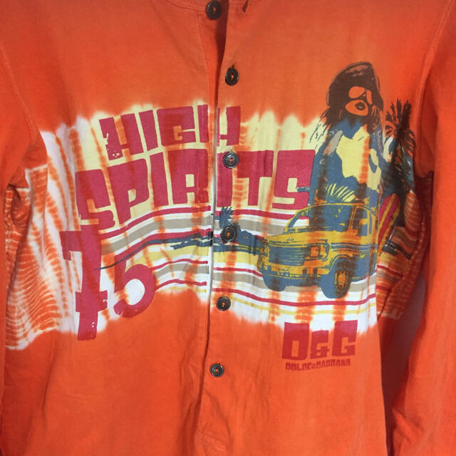 DOLCE&GABBANA(ドルチェアンドガッバーナ)のドルチェ&ガッバーナ ボタンシャツ ドルガバ Mサイズ メンズのトップス(Tシャツ/カットソー(七分/長袖))の商品写真