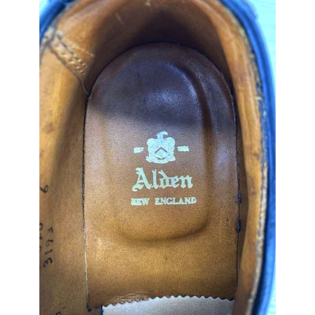 Alden オールデン ブラックコードバン N5503 ウイングチップ US8D www