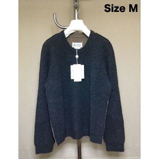 新品 M 12.1万円 マルジェラ 20aw 切替ドライバーズニット 1650