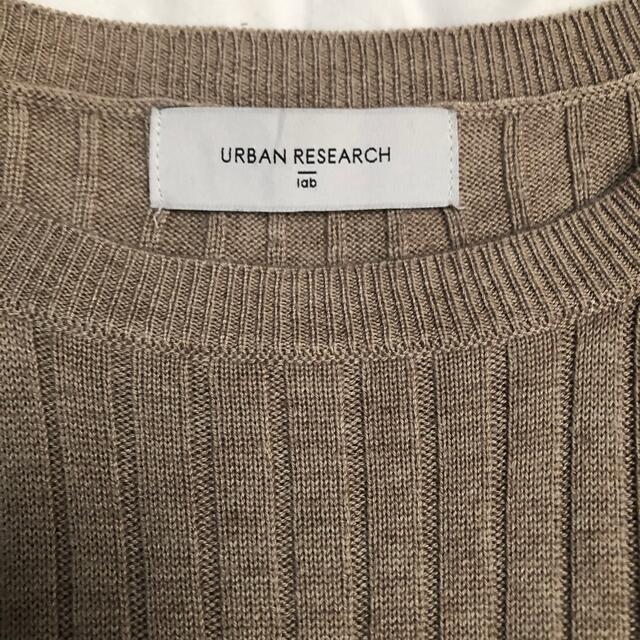 URBAN RESEARCH(アーバンリサーチ)のアーバンリサーチ　コンパクトリブニット レディースのトップス(ニット/セーター)の商品写真