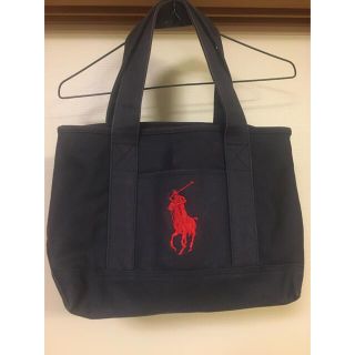 ポロラルフローレン(POLO RALPH LAUREN)のポロ ラルフローレン トートバッグ ビックポニー Mサイズ(トートバッグ)