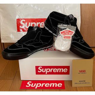 シュプリーム(Supreme)の27cm 21aw Supreme Vans Half Cab Black(スニーカー)