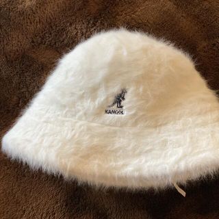 カンゴール(KANGOL)のアンゴラ風　バケットハット(ハット)