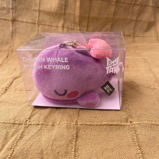 BTS TinyTAN WHALE PLUSH くじら キーリング - アイドル