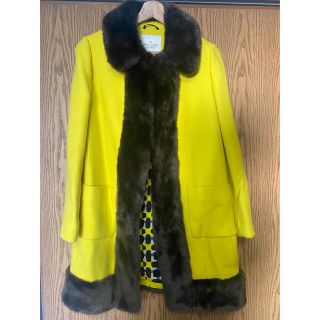 ケイトスペード(kate spade new york) コート(イエロー/黄色系)の