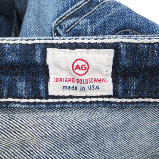 AG(エージー)のAG エイジド Stilt Roll-Up デニムパンツ ジーンズ 23 青 レディースのパンツ(デニム/ジーンズ)の商品写真