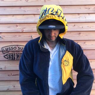 ロンハーマン(Ron Herman)のストリート系☆LUSSO SURF フリースジャケット　yellow Mサイズ☆(ブルゾン)